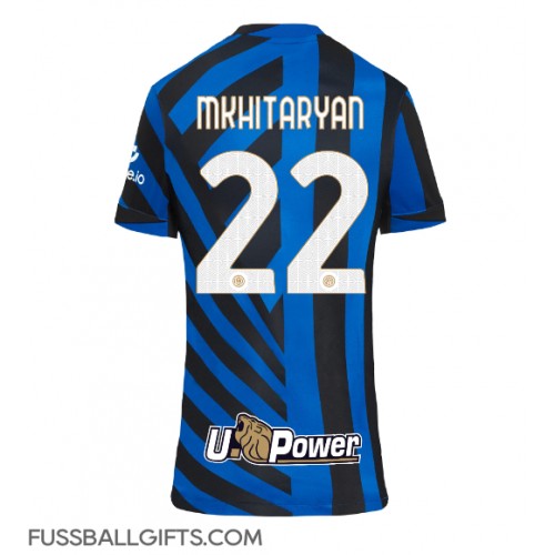 Inter Milan Henrikh Mkhitaryan #22 Fußballbekleidung Heimtrikot Damen 2024-25 Kurzarm